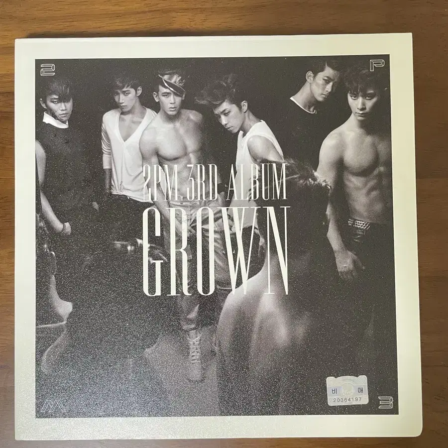 2PM 3집 앨범 GROWN 친필싸인 앨범