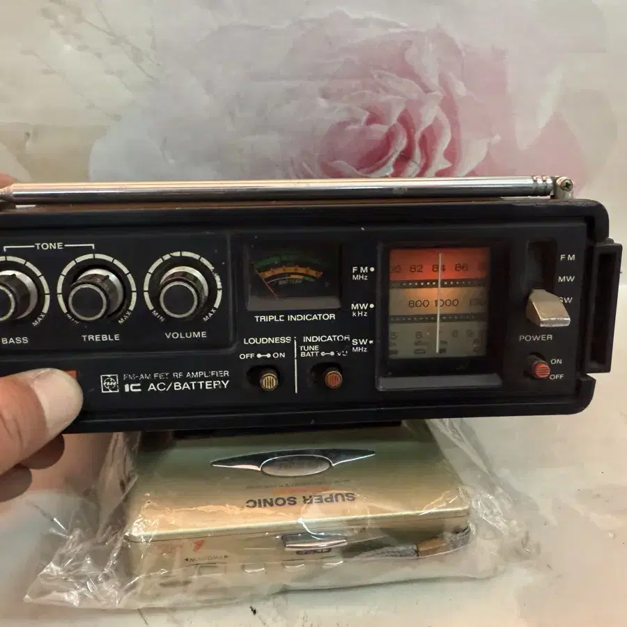 National Panasonic,빈티지 라디오,RF-888,1974년E