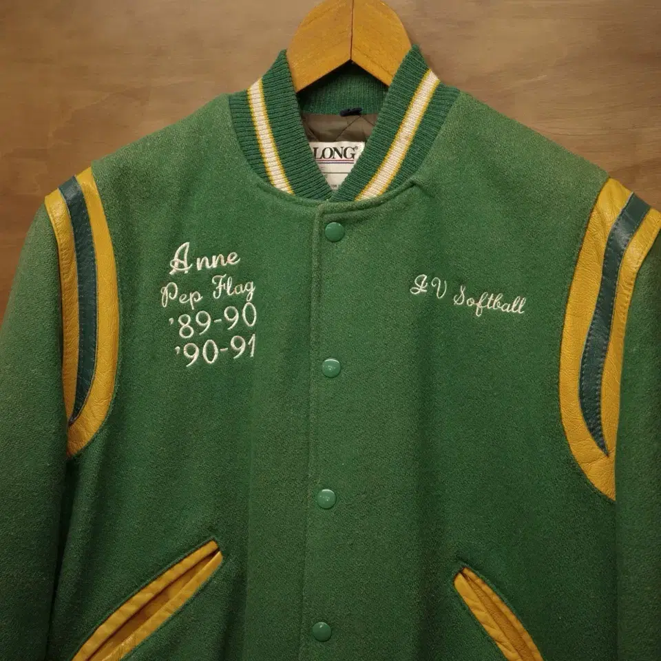 80s Delong Wool Varsity Jacket