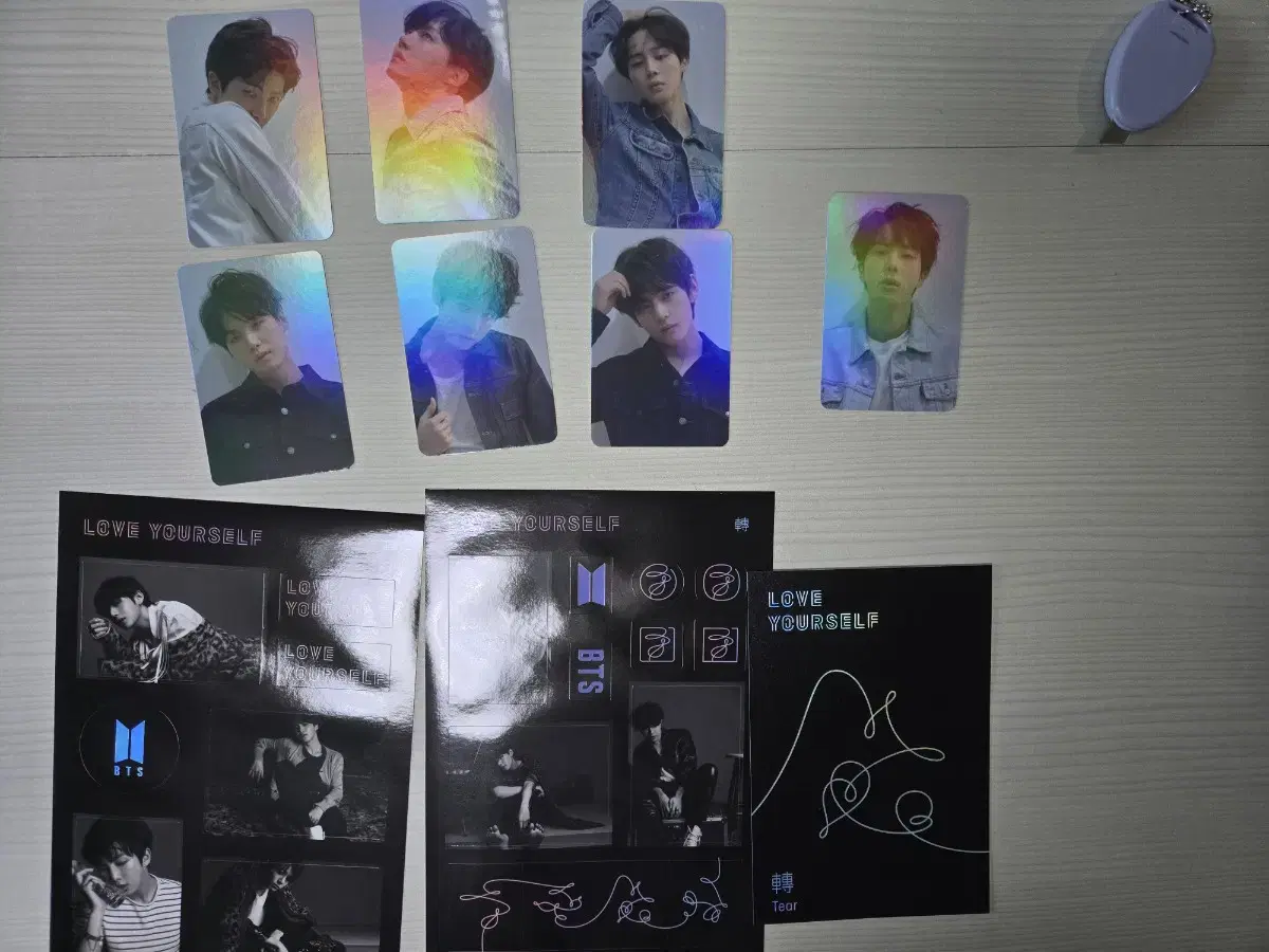 방탄 럽셀 포카 BTS LOVEYOURSELF TEAR LP POCA