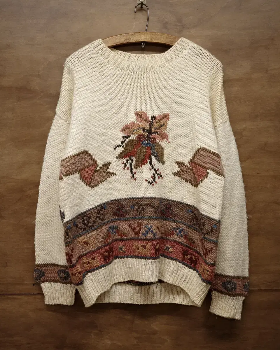 vintage native gaucho hand knit