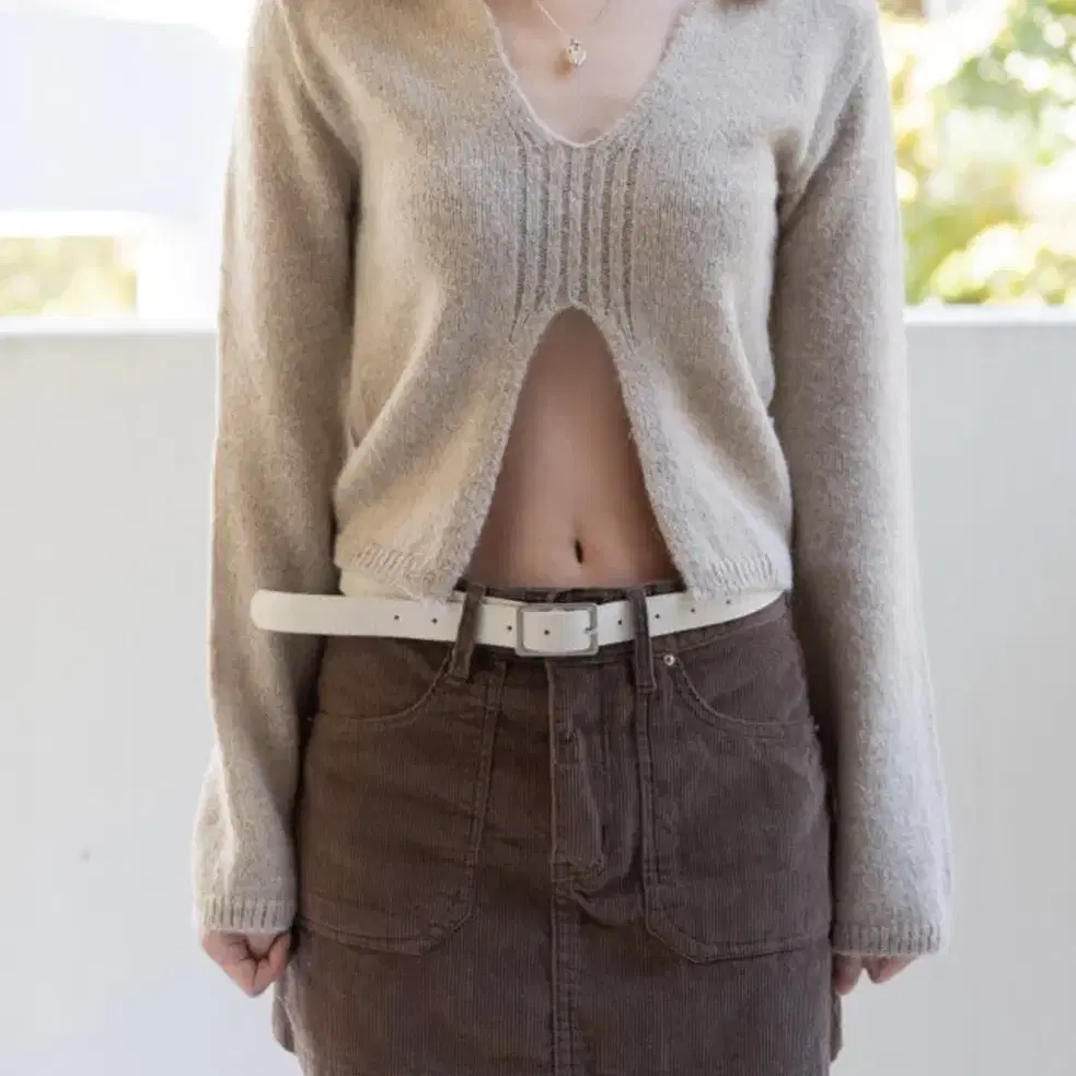 애즈온 marylbone knit beige