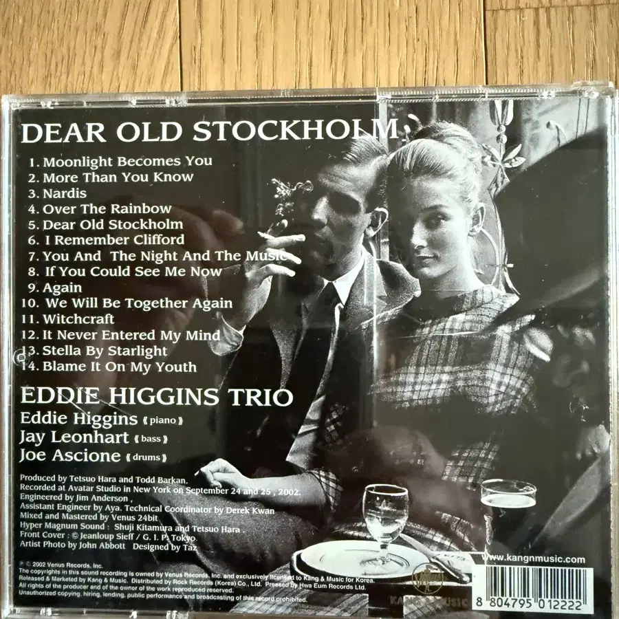 Eddie Higgins Trio Dear Old Stockholm CD