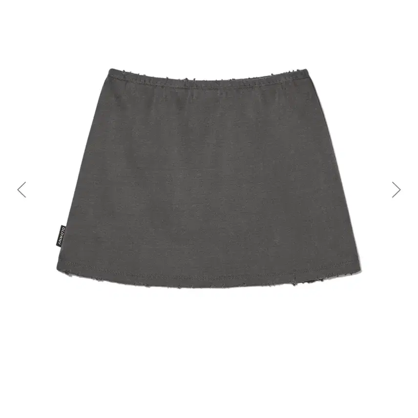 글로니 ARCTIC PIGMENT MINI SKIRT (CHARCOAL)