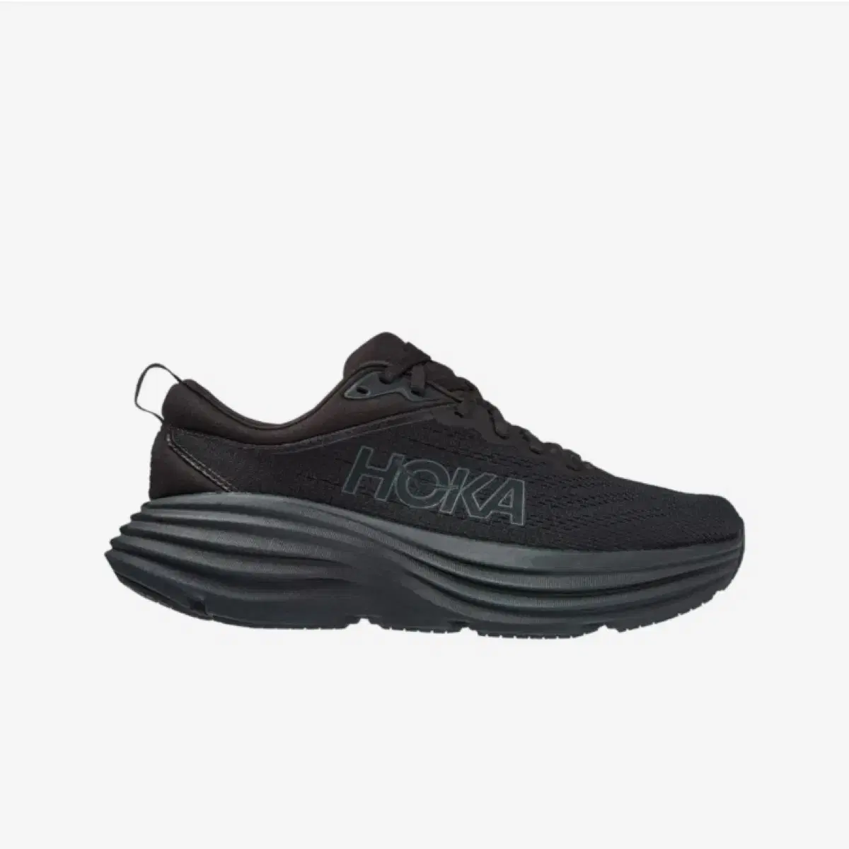 호카 본디 8 와이드 230 팝니다.  Hoka Bondi 8 Black