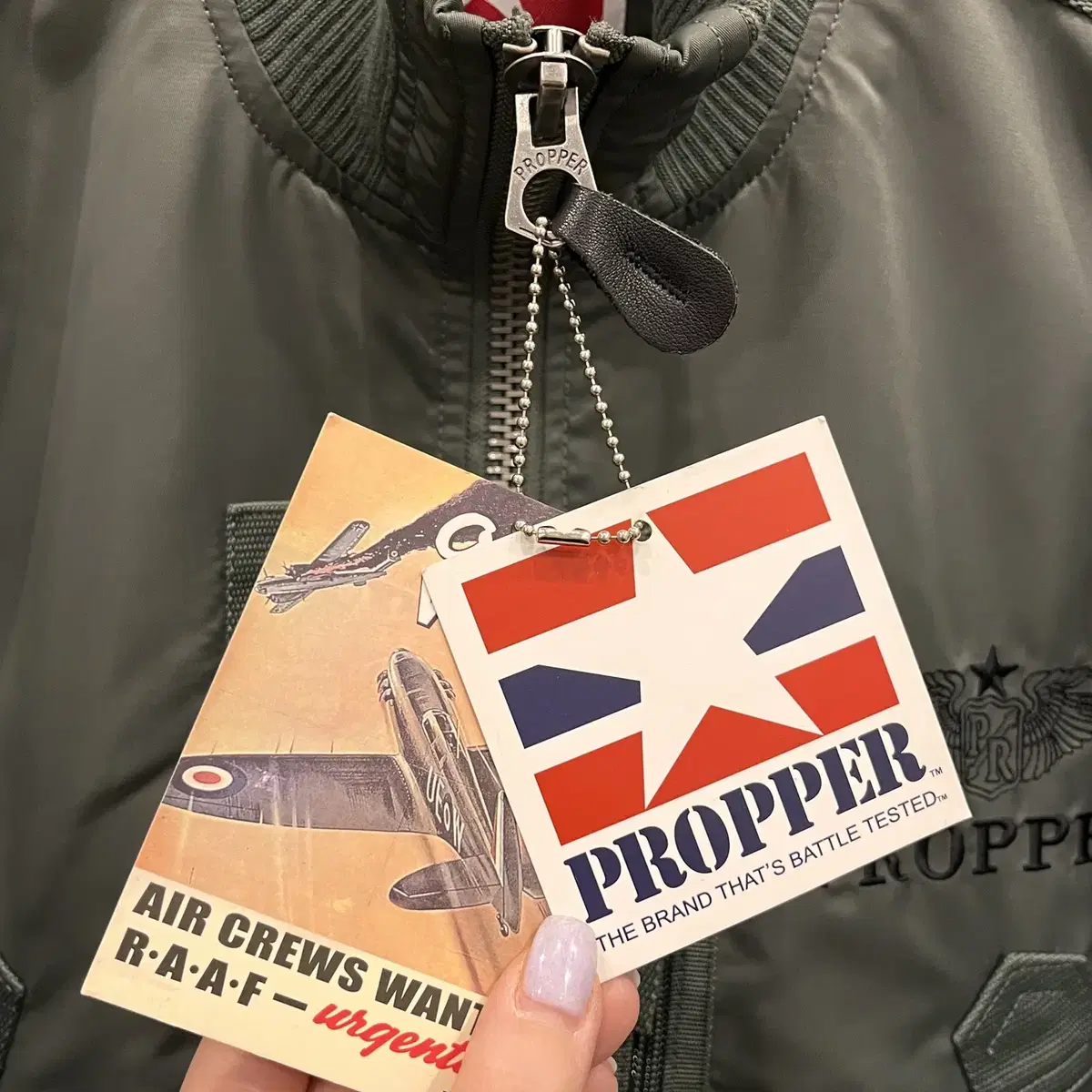 Propper 프로퍼 ma-1 플라이트 자켓