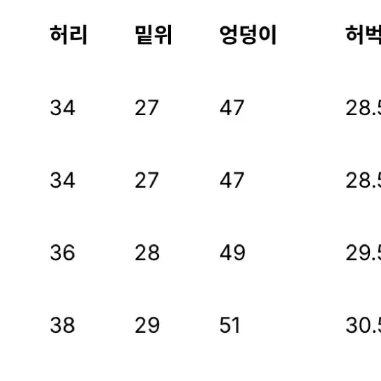 아비에무아 슬림부츠컷 진(사이즈2)