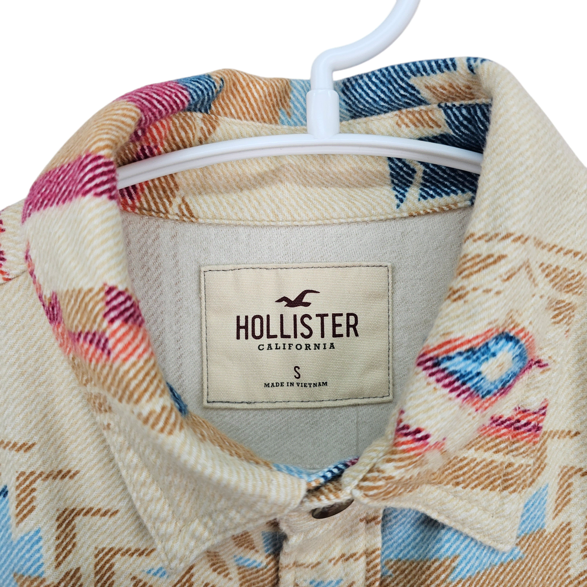 [S] Hollister 홀리스터 면 남방 셔츠