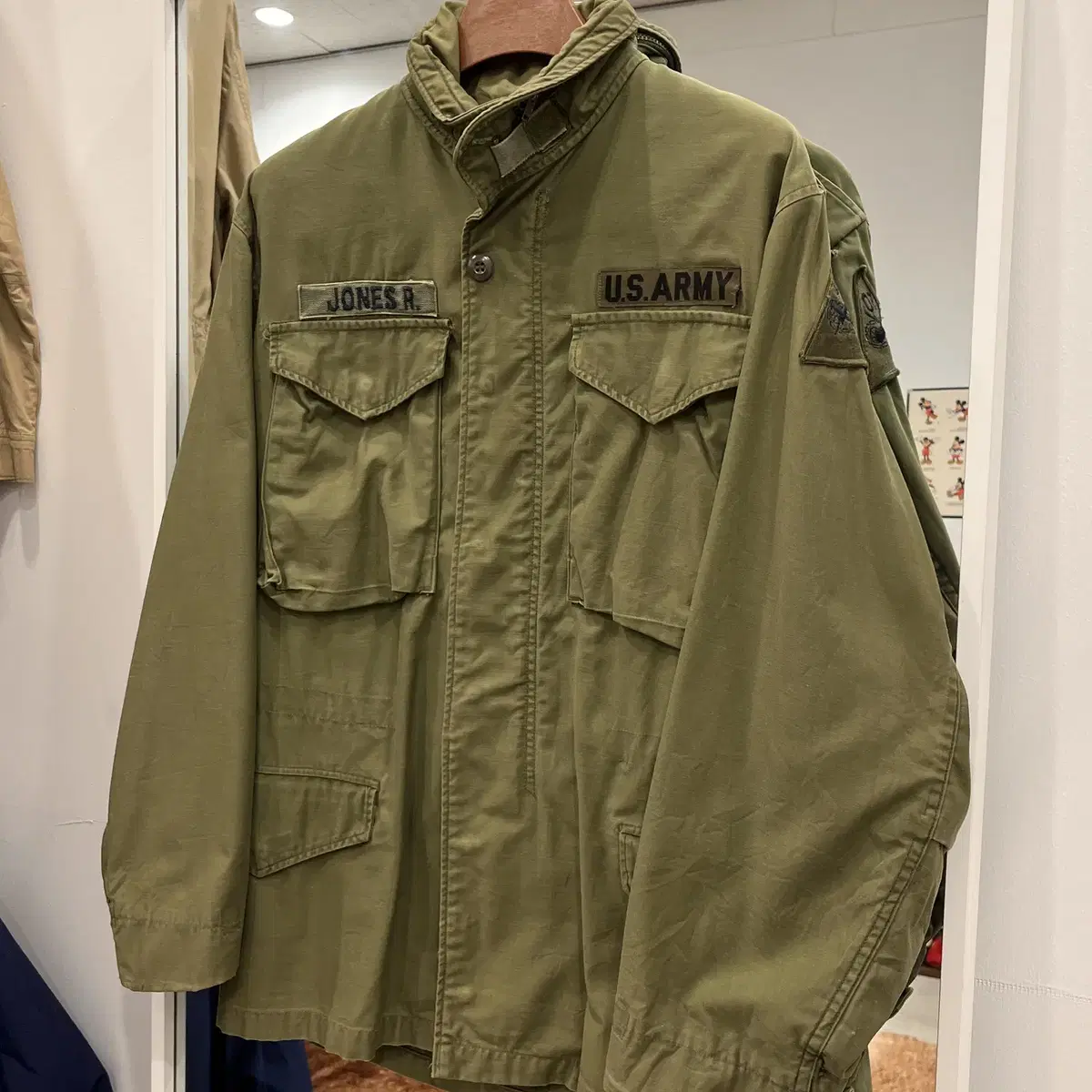 70s Military U.S.Army 미군 오리지날 M-65 필드 자켓