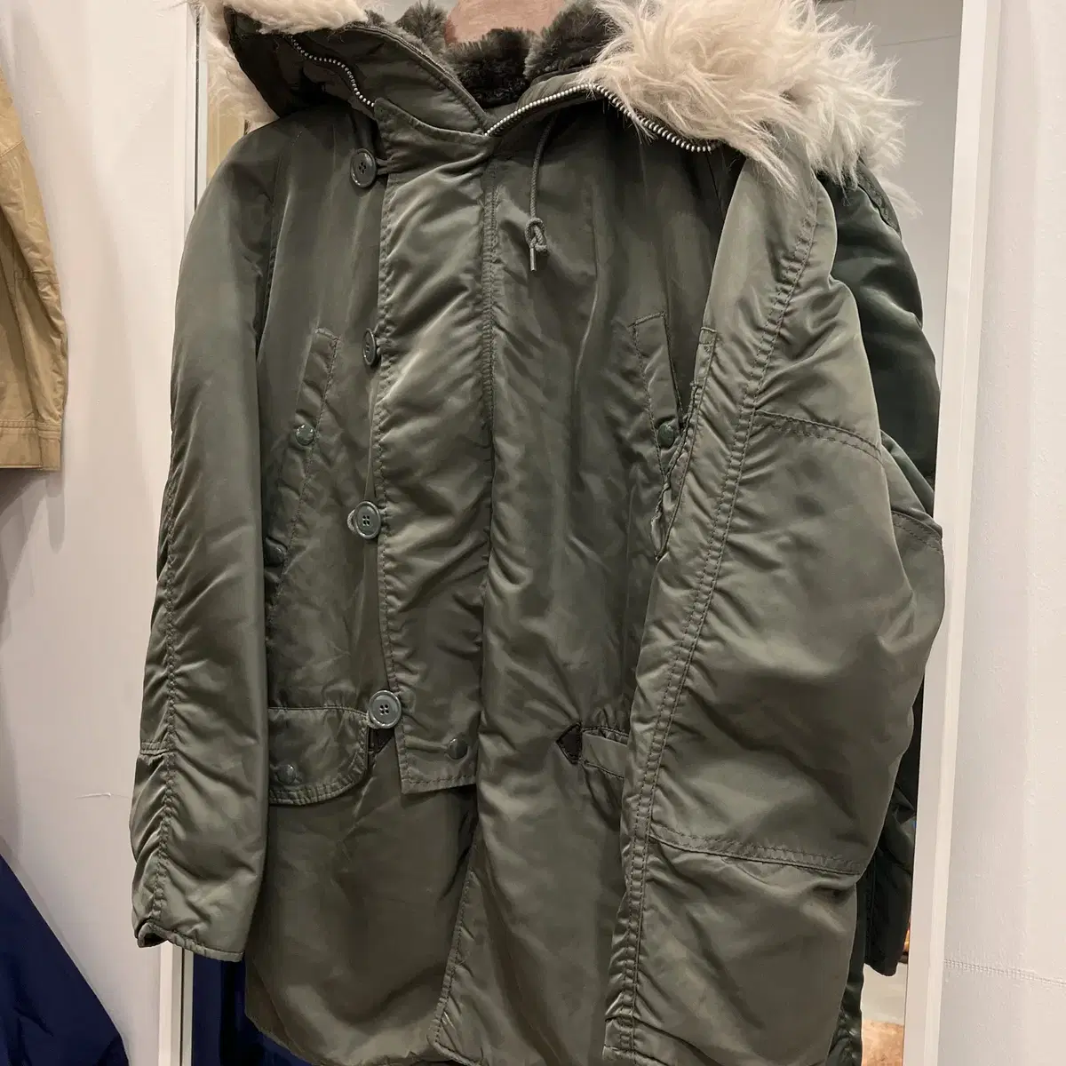 80-90s Alpha Industries 알파인더스트리 N-3B 파카