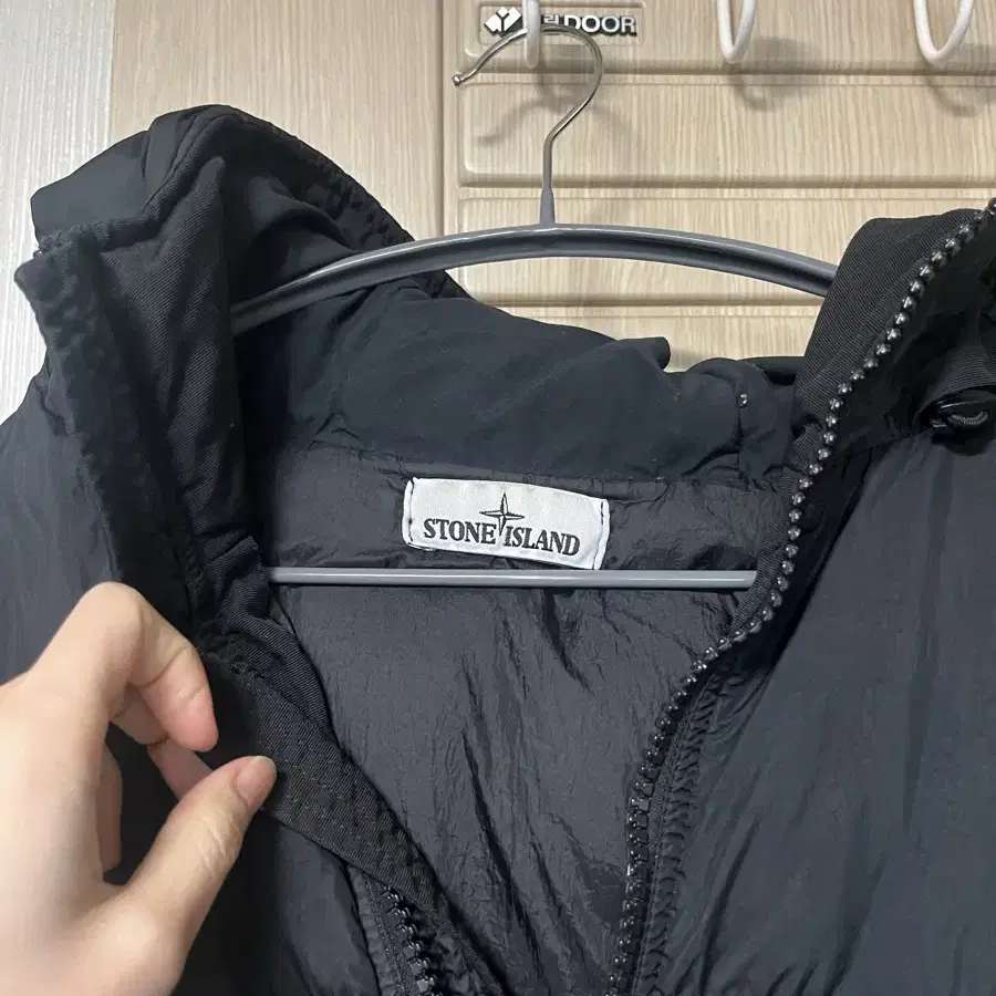 스톤아일랜드 패딩 Crinkle Reps Hooded Down Jacke