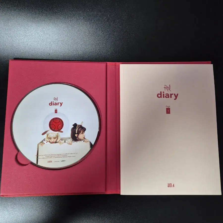 볼빨간사춘기 Red Diary CD [ Page1 ]