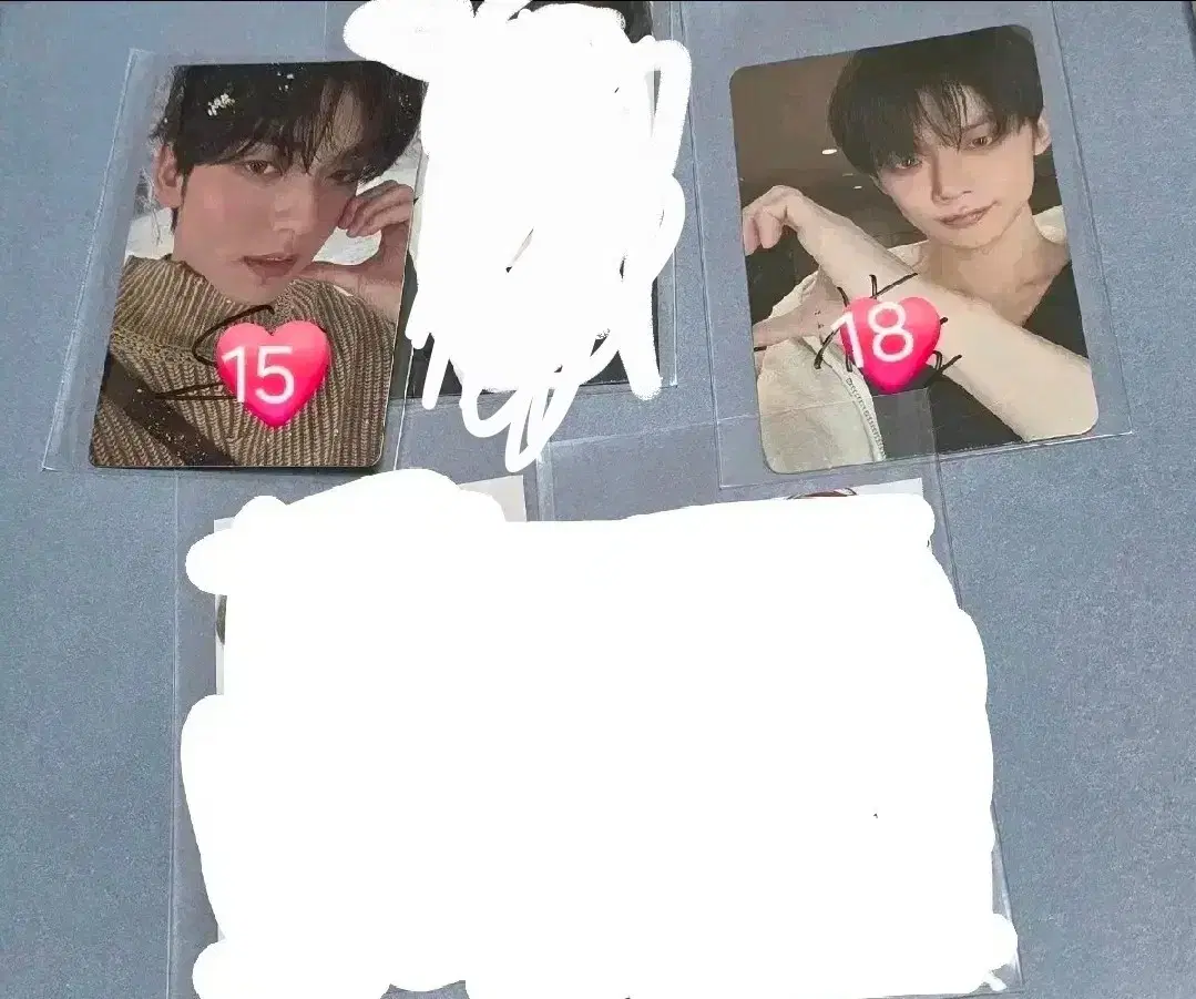 txt sign poca soobin sign poca yeonjun sign poca
