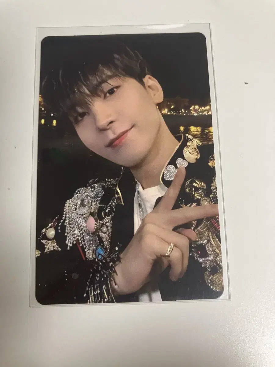 Seventeen wonwoo Music Gods Heaven kit Photocard