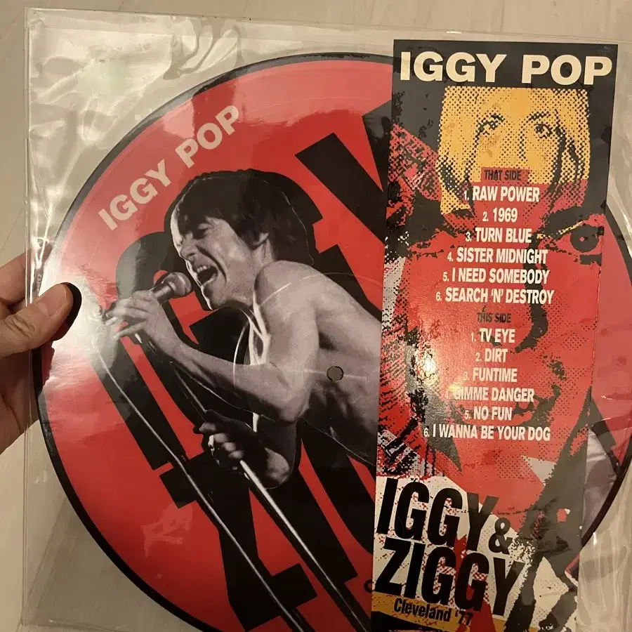 iggy pop LP 판매