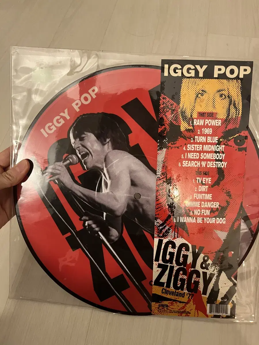 iggy pop LP 판매