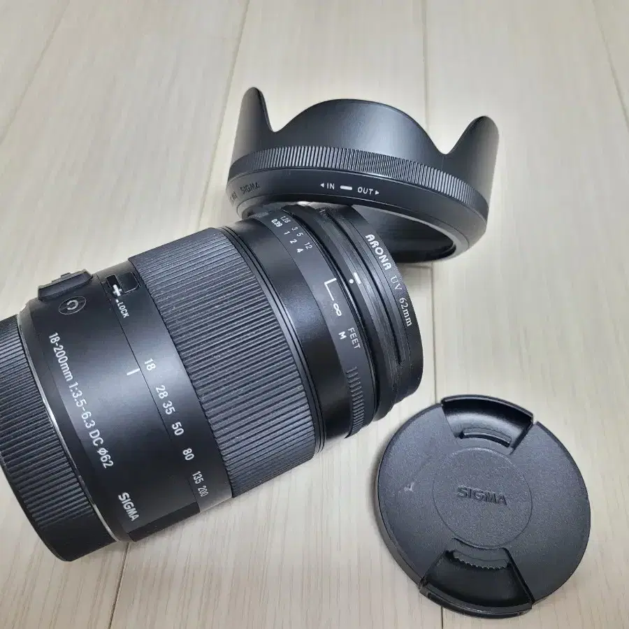 캐논 EF-S 마운트 시그마 C 18-200mm DC OS 최신C렌즈