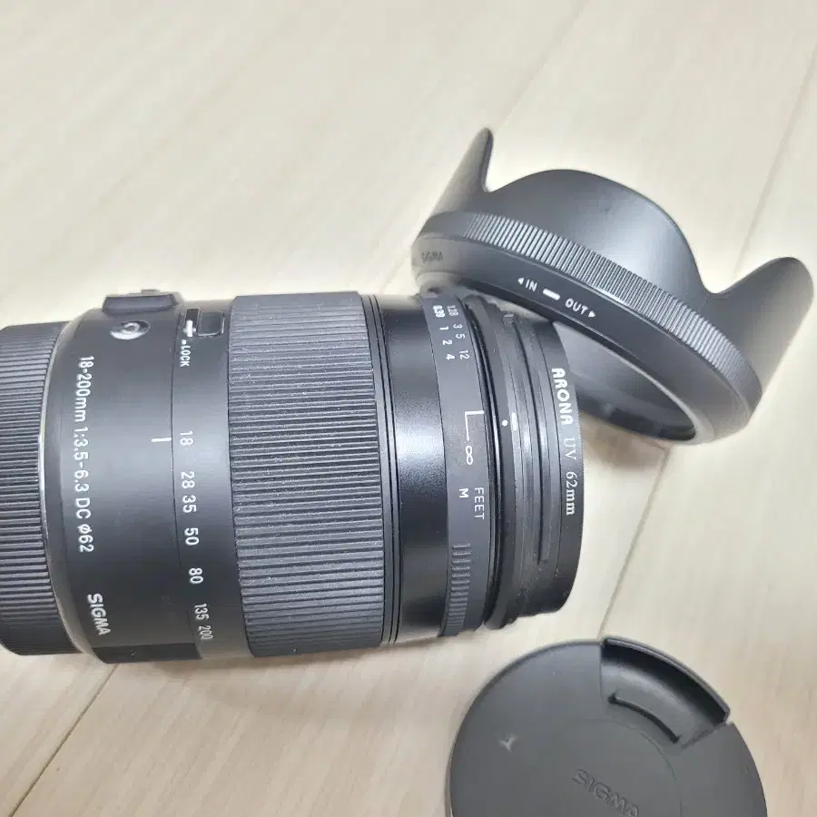 캐논 EF-S 마운트 시그마 C 18-200mm DC OS 최신C렌즈