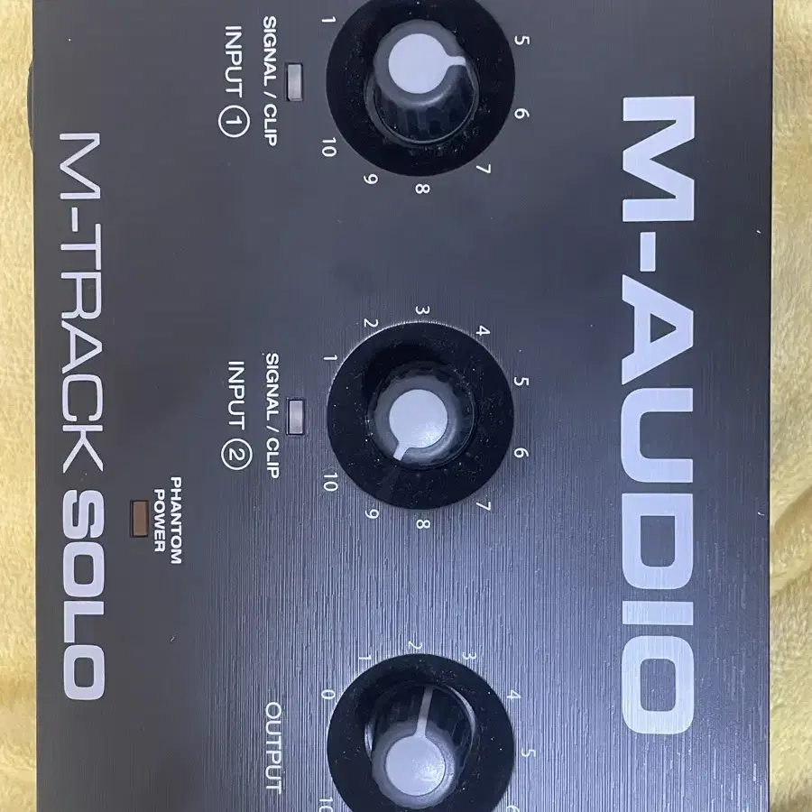 m-audio m-track solo 엠오디오 오인페 오디오 인터페이스