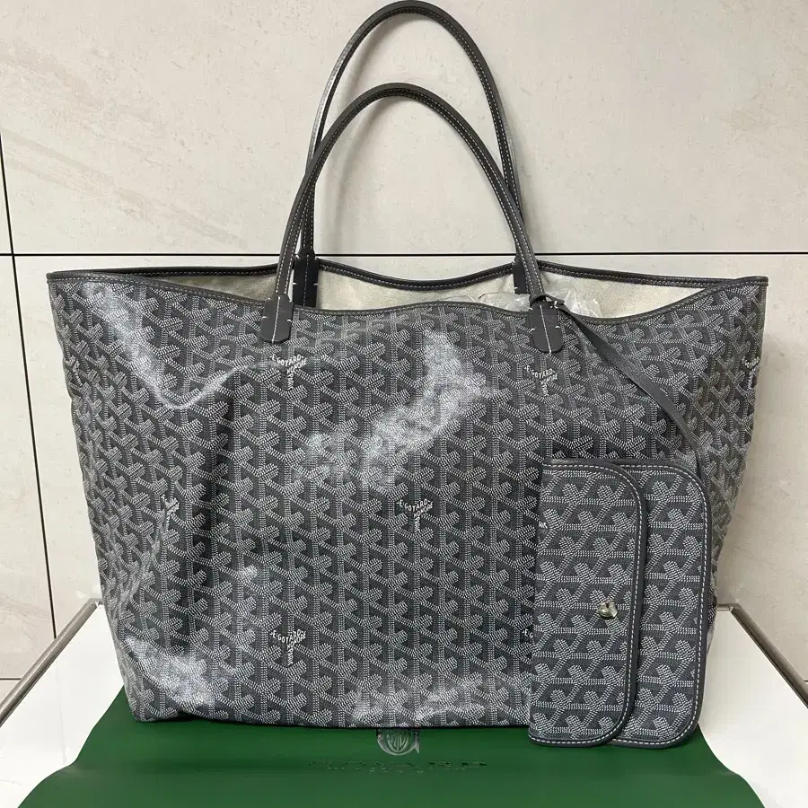 고야드 생루이백 GM 그레이.명품빅백.명품기저귀가방.GOYARD