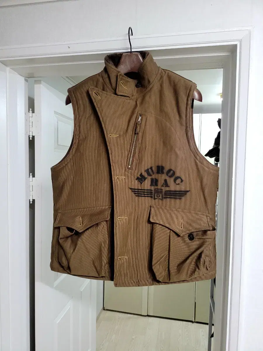 [44]Freewheelers Mulock Aviator Wonter Vest Jacket