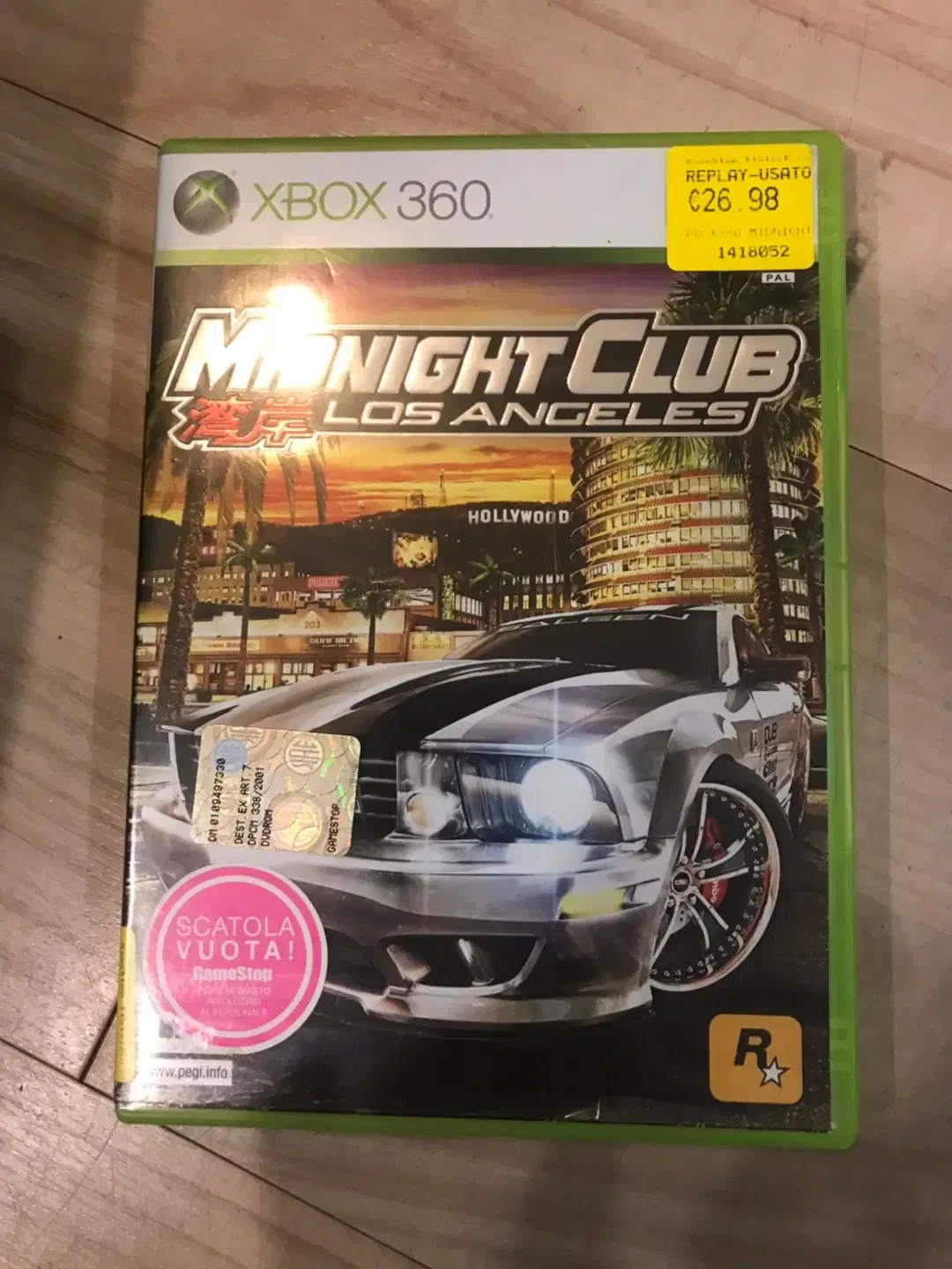 XBOX360 Midnight Club LA Midnight