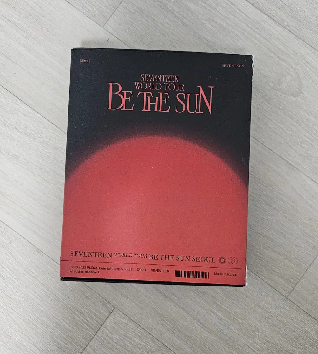 세븐틴 비더썬 DVD