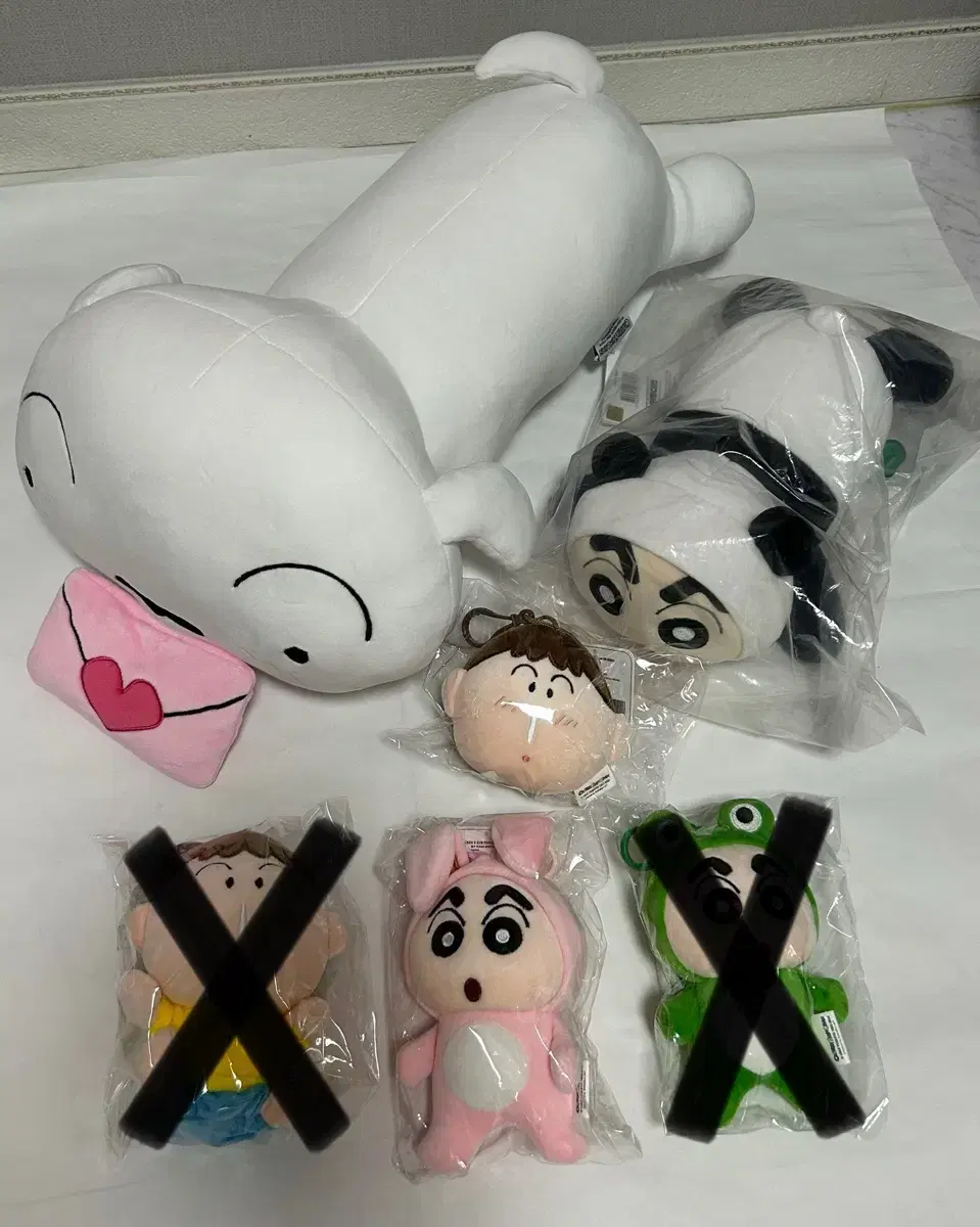 [Changu can't be stopped] Changu Menggu albino large medium-sized doll bag hanger 6 pieces