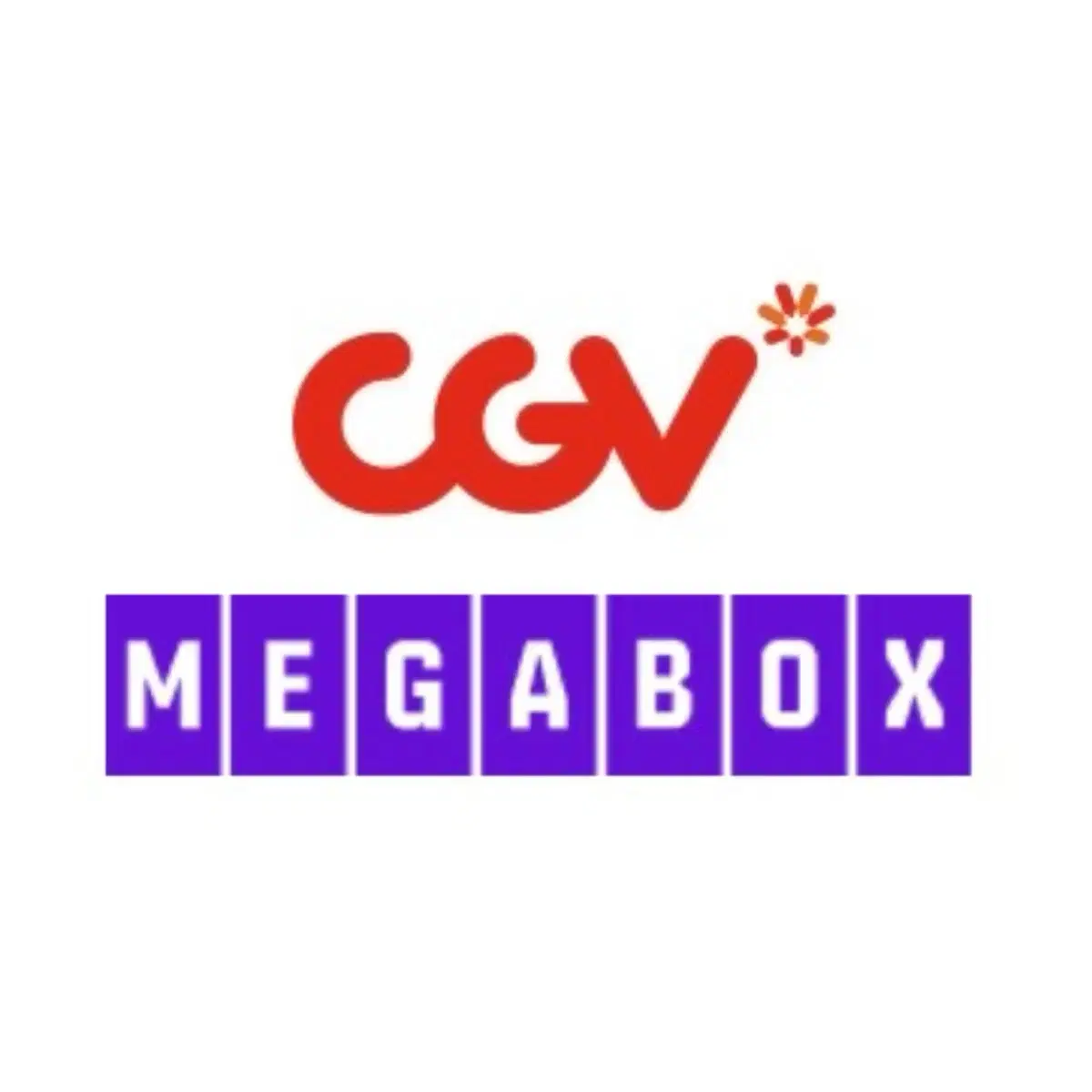 CGV, 메가박스 영화 대리예매