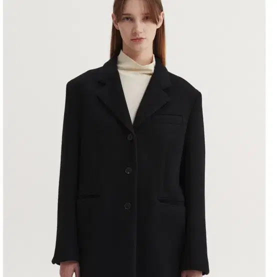 eaah tailoring wool coat 울코트 블랙 저렴히 팝니다