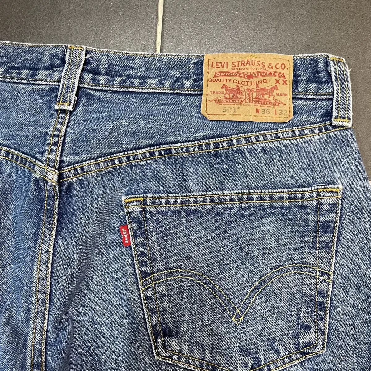 Levis 501 리바이스 501 데님팬츠