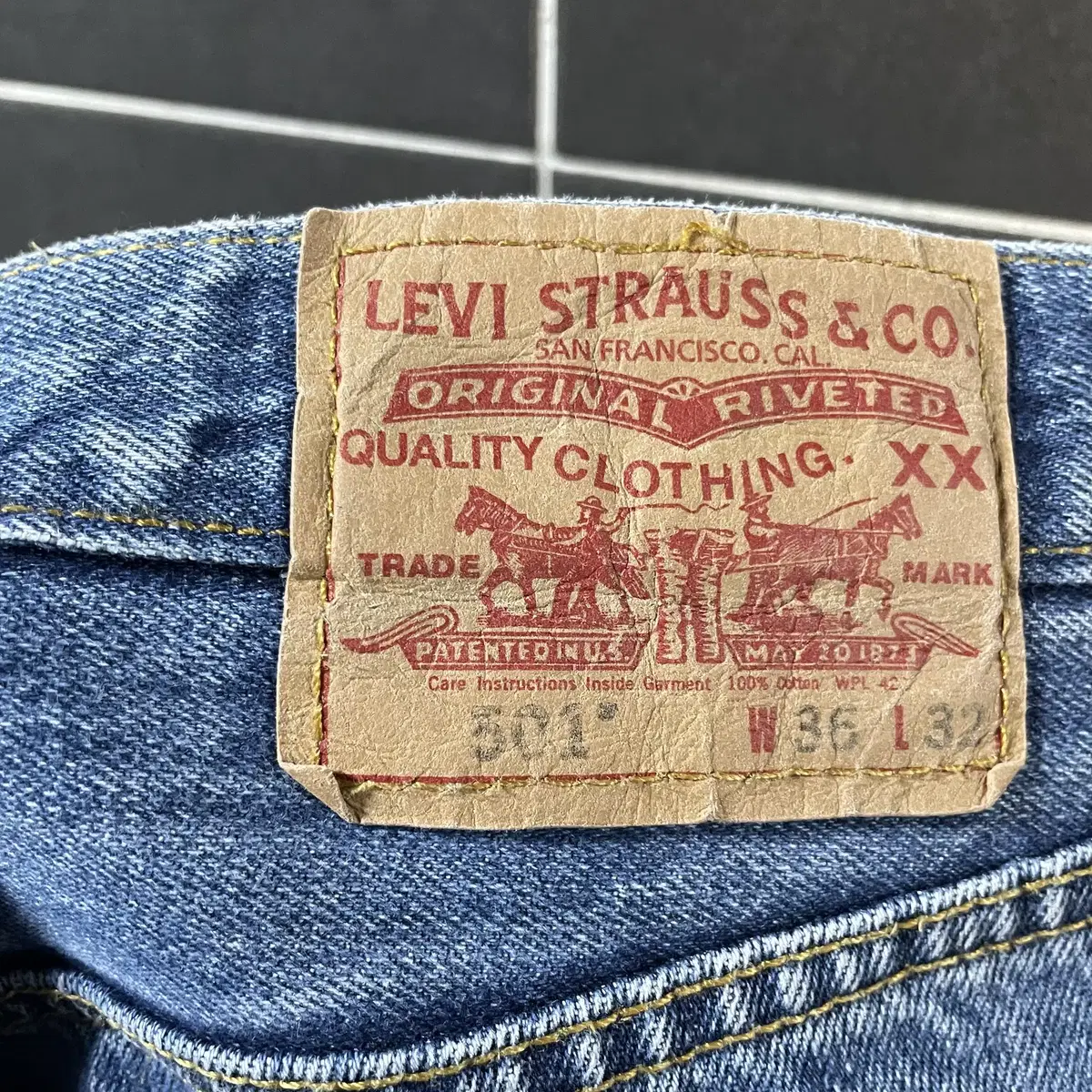 Levis 501 리바이스 501 데님팬츠