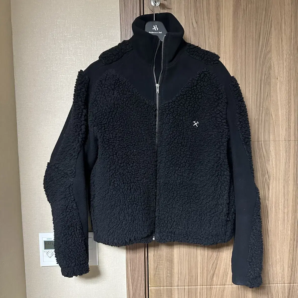 [S] GMBH 게엠바흐 two tone fleece jacket 후리스