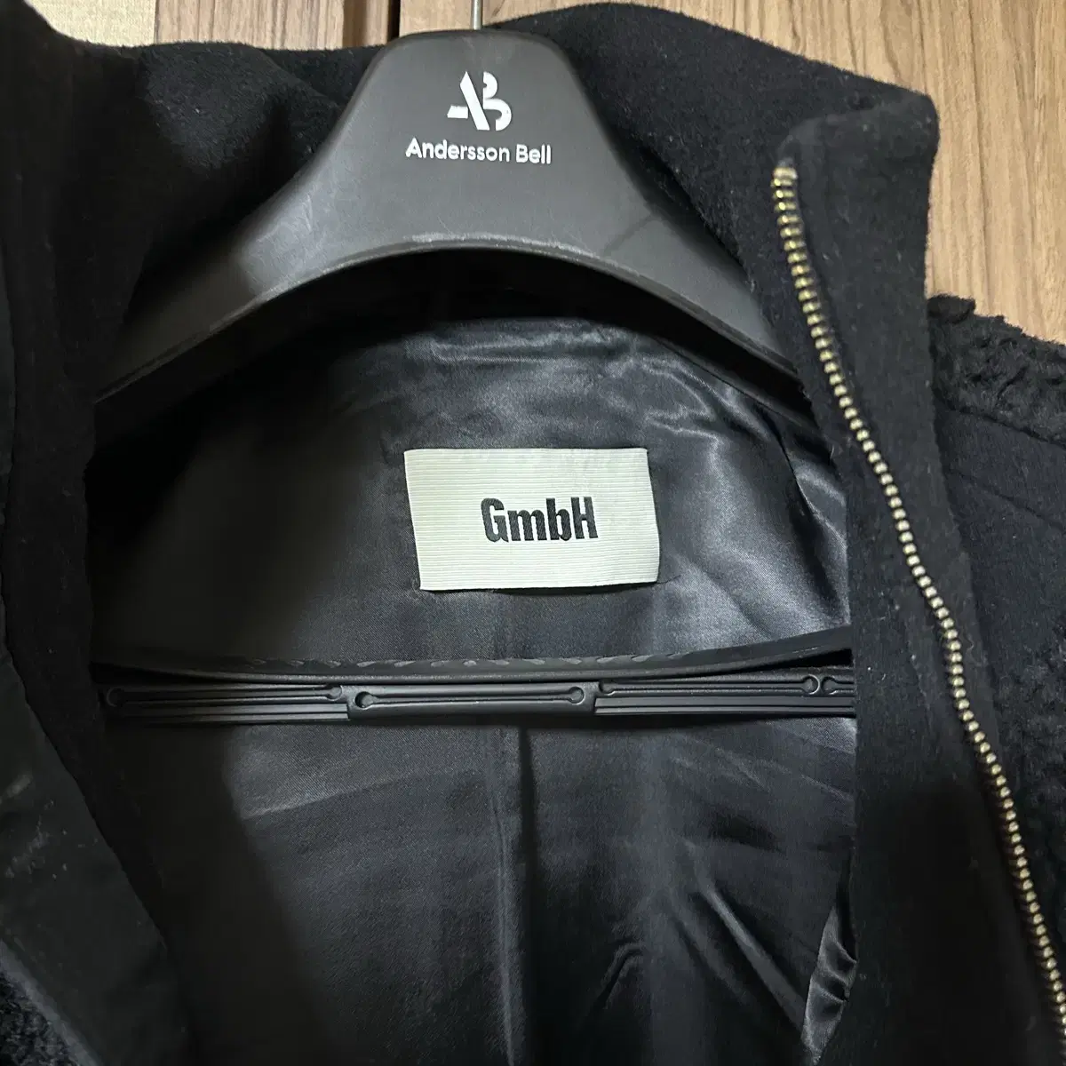 [S] GMBH 게엠바흐 two tone fleece jacket 후리스