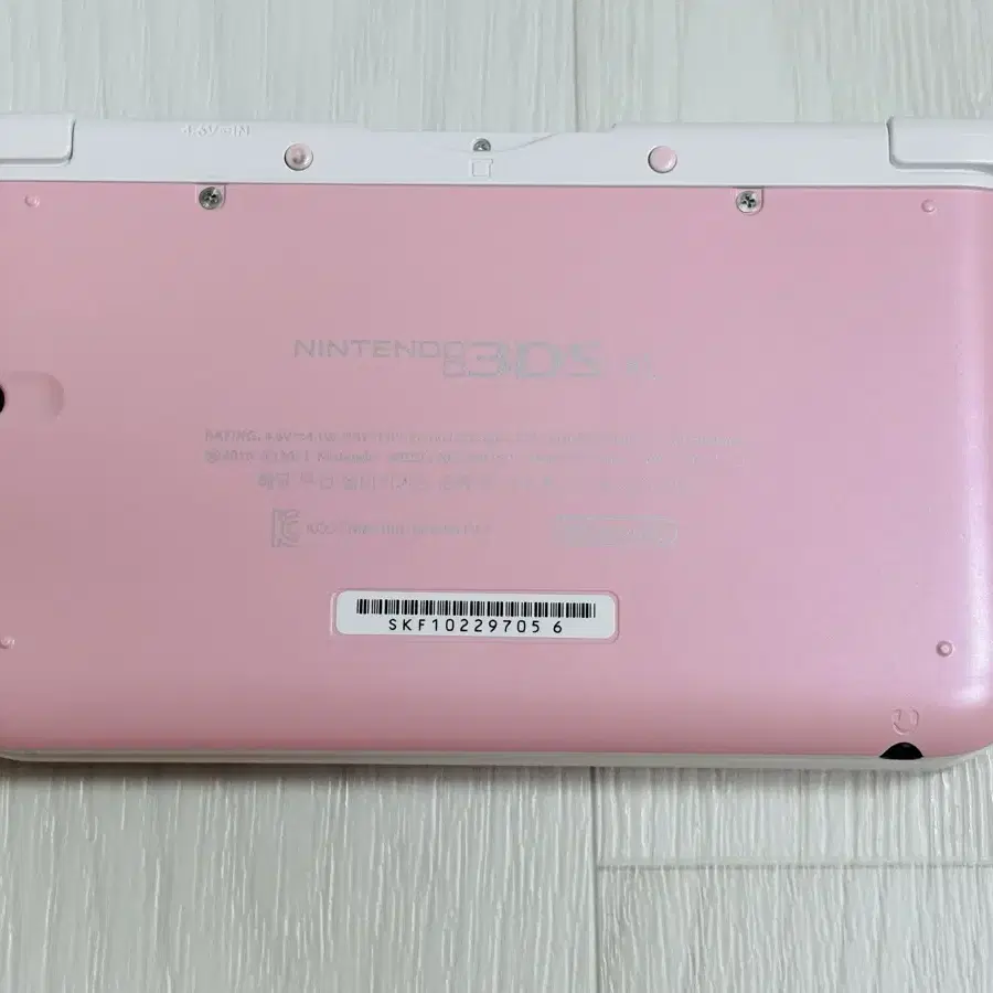 닌텐도 3ds xl 핑크 한국판