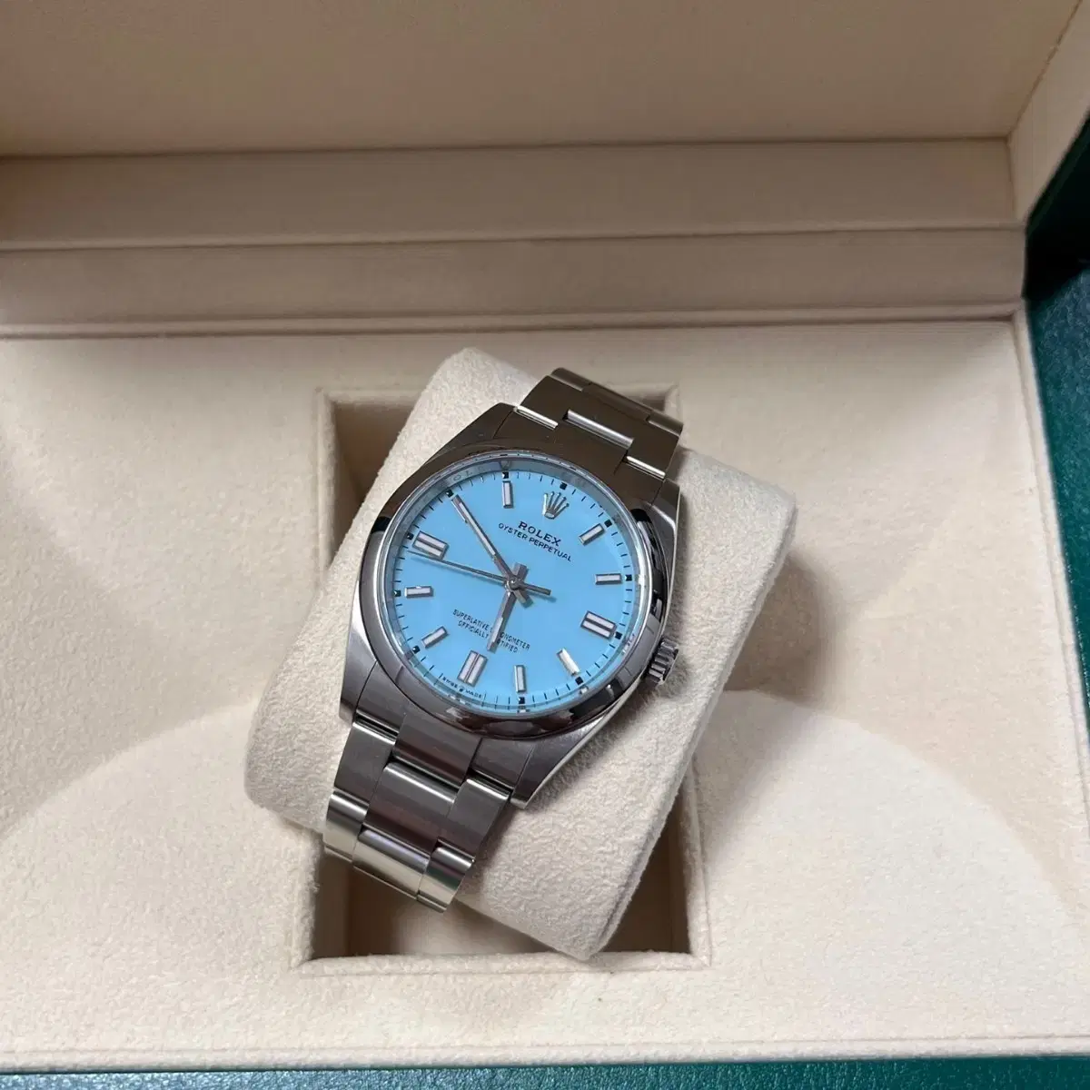 Rolex OP36 126000 Turquoise OP 36 Oyster Perpetual