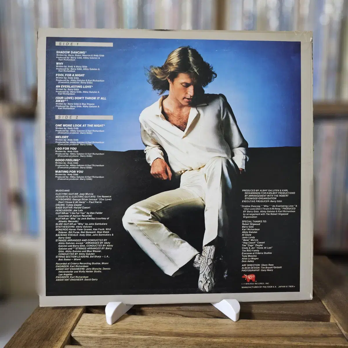 (앤디 깁) Andy Gibb - Shadow Dancing LP