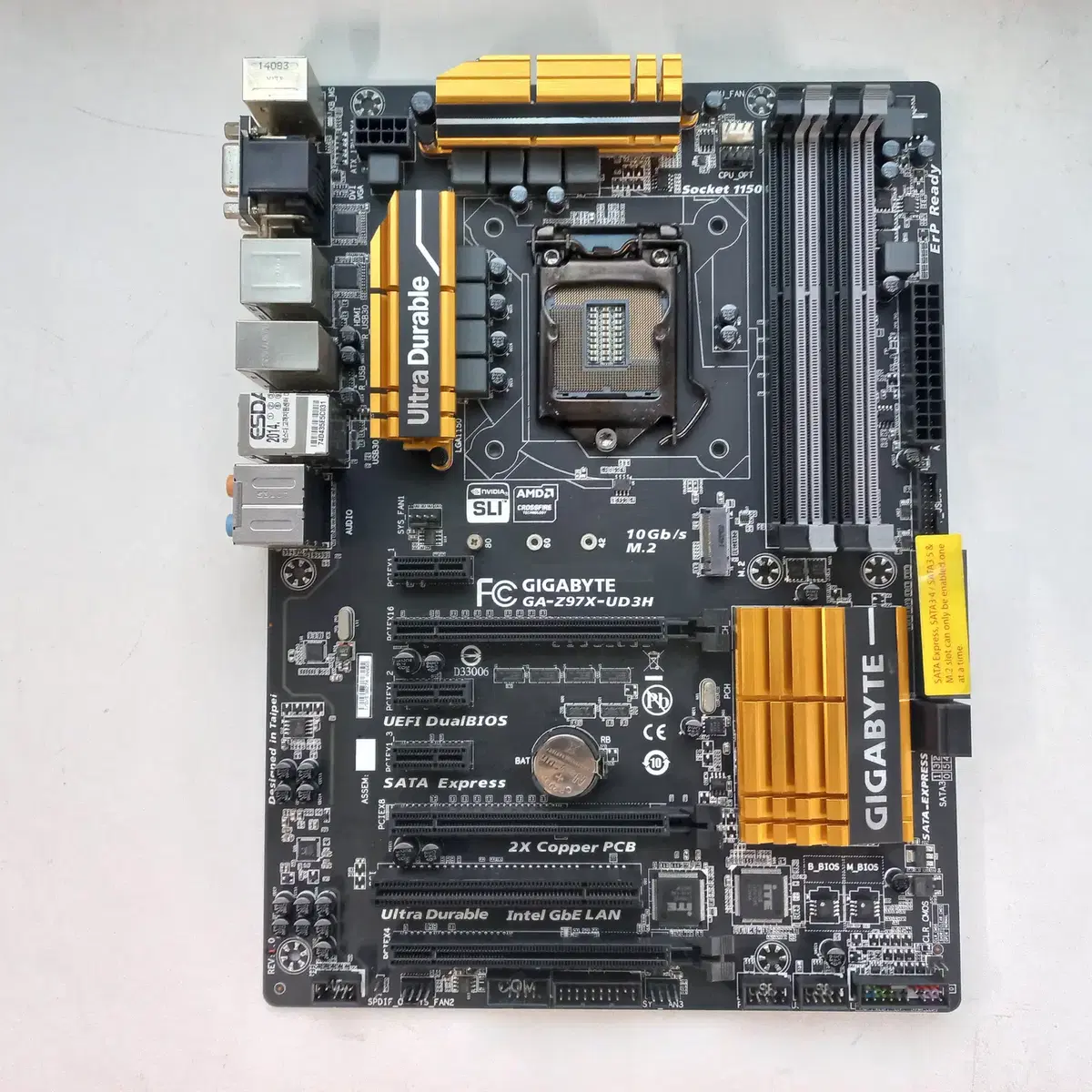 GIGABYTE GA-Z97X-UD3H(1150소켓,4세대)M.2지원