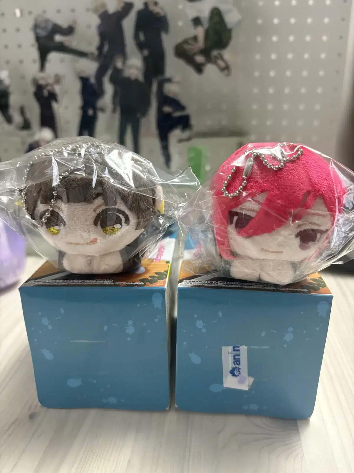 BLUELOCK Bachira Chigiri Hug Kyara Nui doll Merchandise Figures acrylic Fuwakororin