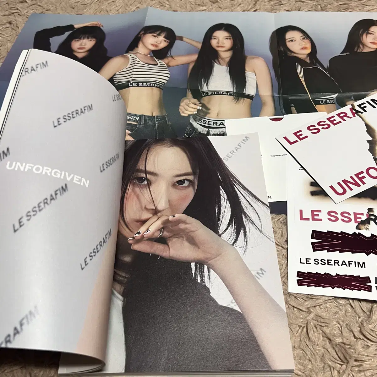 르세라핌 lesserafim unforgiven