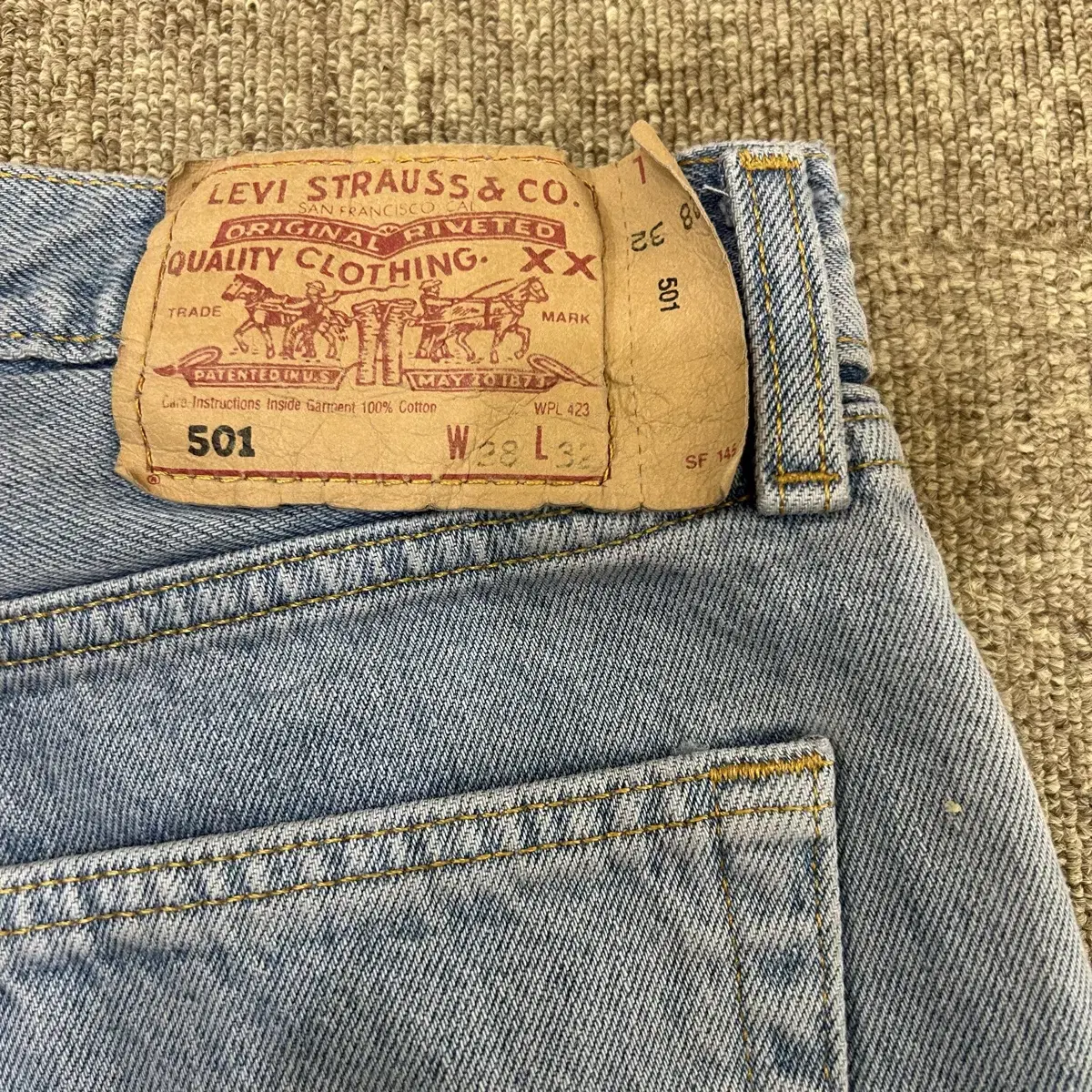 (27) 90's Levi's 501 데님 팬츠