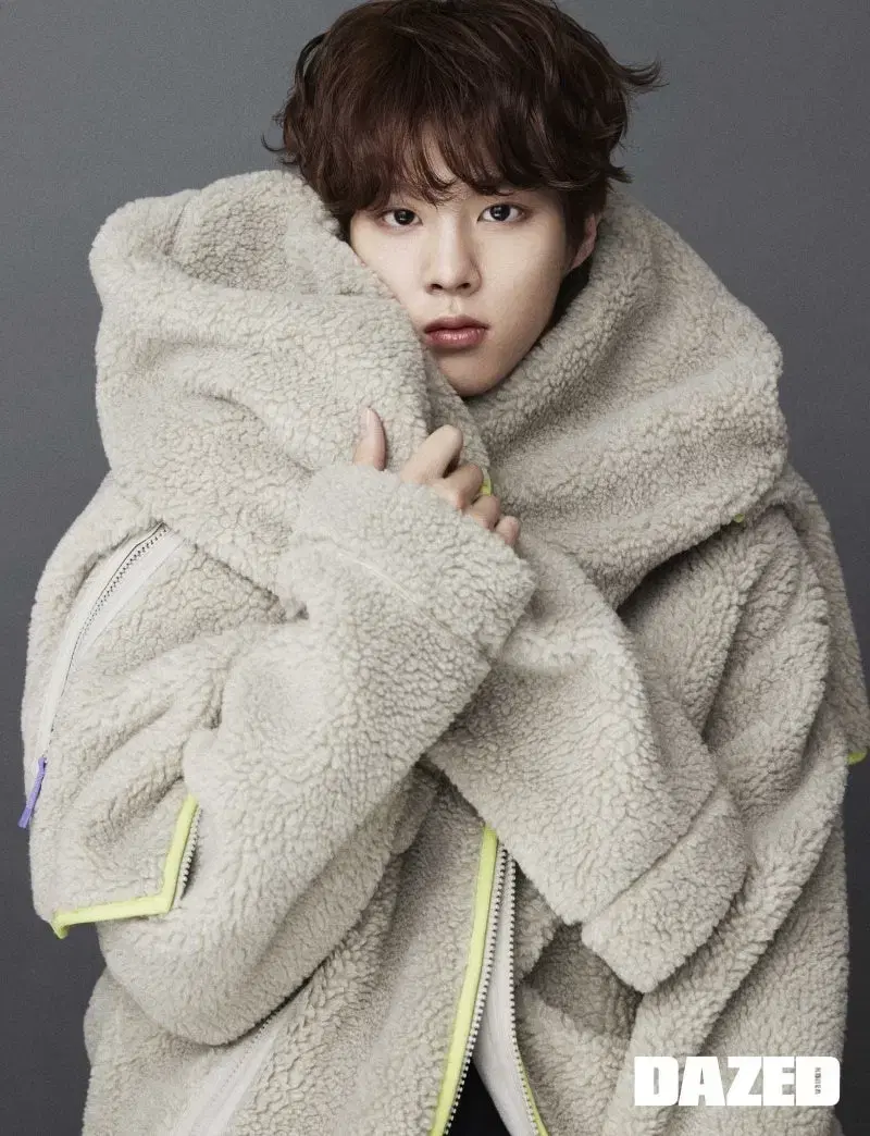 [K2] Men's and women's bichon fleece hooded jacket pogloi Park Seo jun kim wooseok hulys