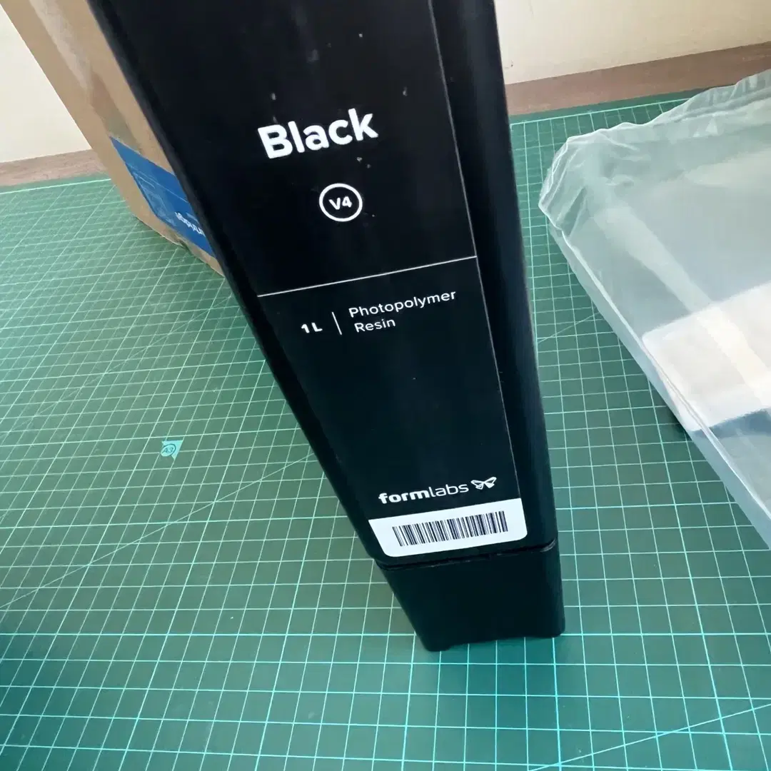 formlabs resin black 1L(미사용) 레진