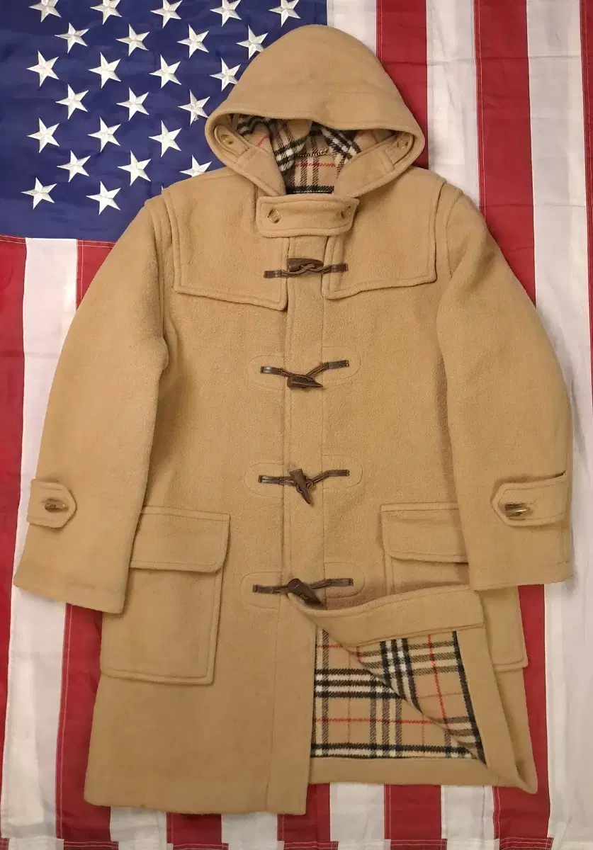 Women's Burberry Wool Duffel Coat Made in England