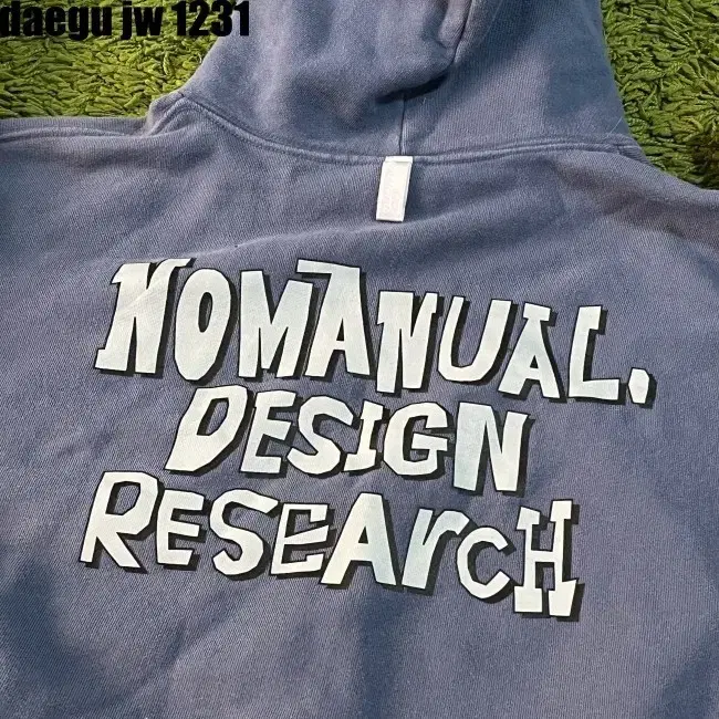 XL NOMANUAL HOODIE 노매뉴얼 후드티