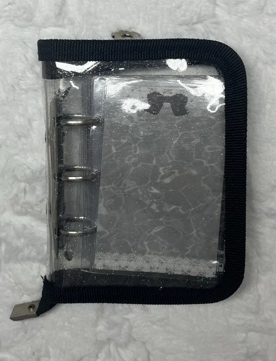 3-hole zipper binder for sale! (inner and outer paper included)