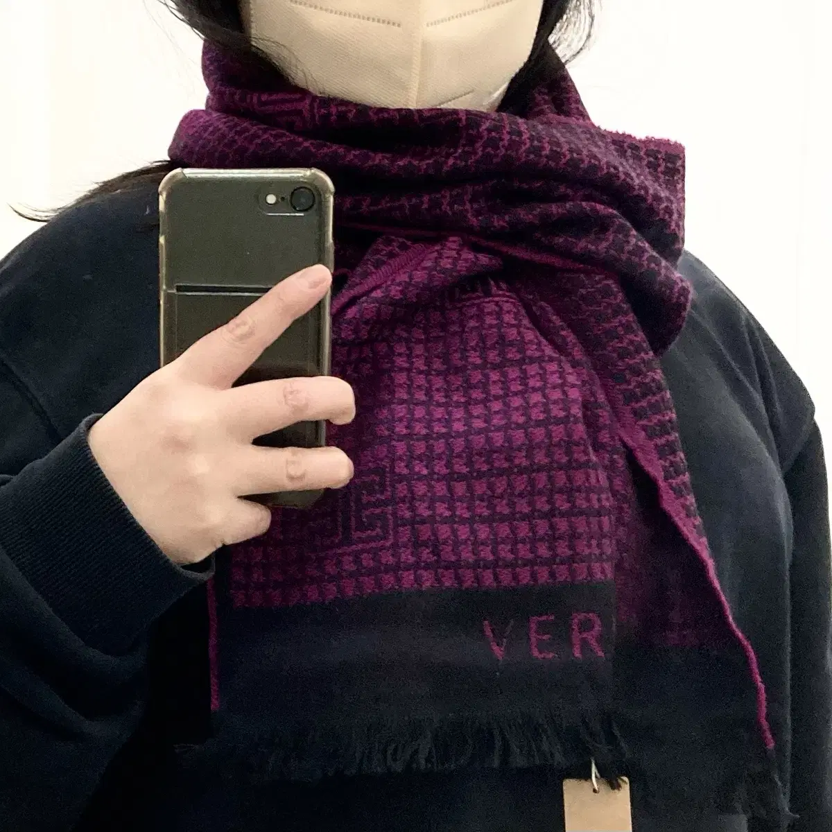 베르사체 머플러 목도리 Versace Scarf