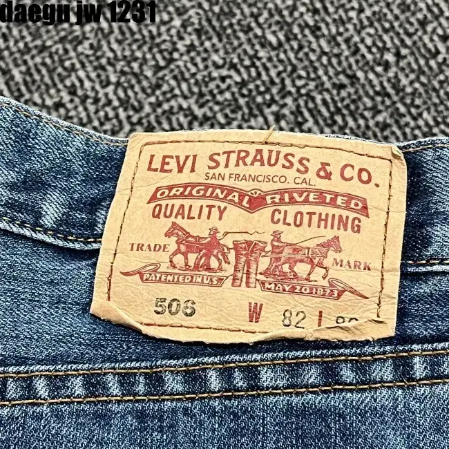 82-506 LEVI STRAUSS & CO PANTS 리바이스 청바지