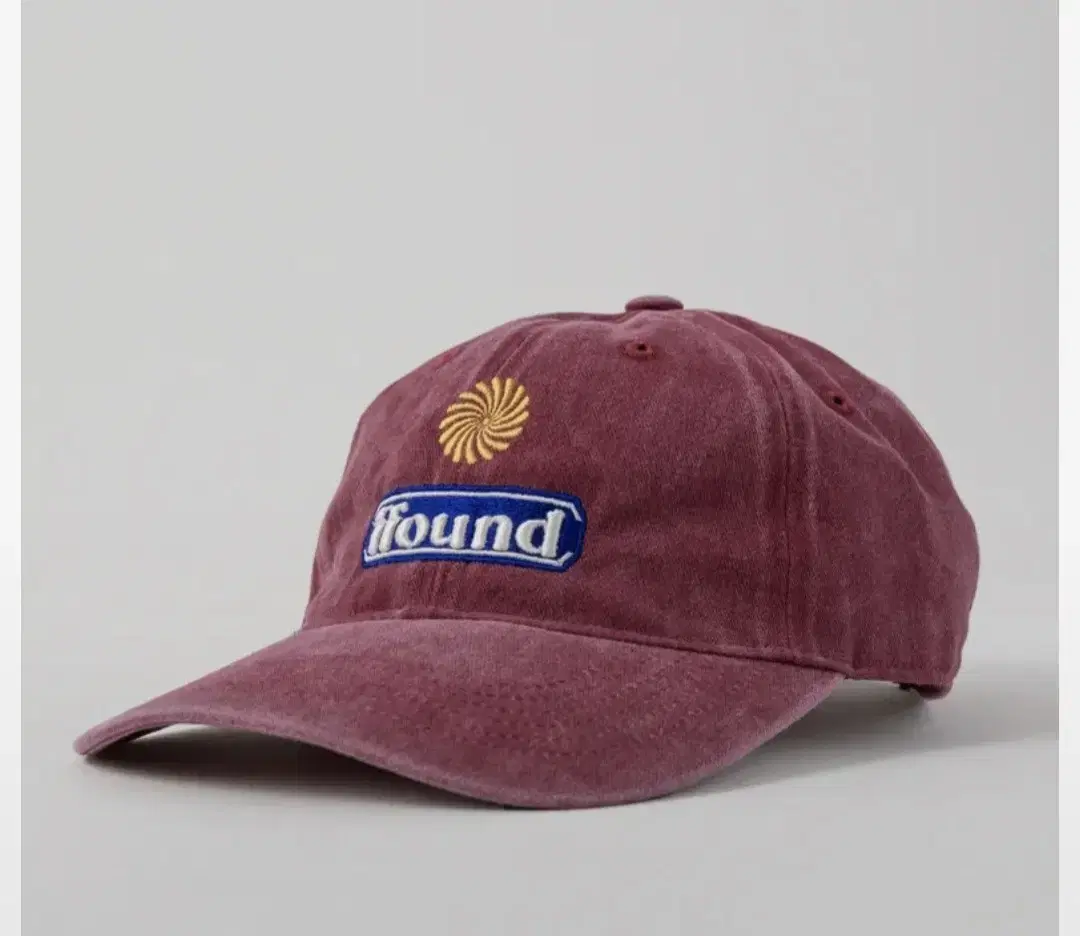 found Ballcap Burgundy