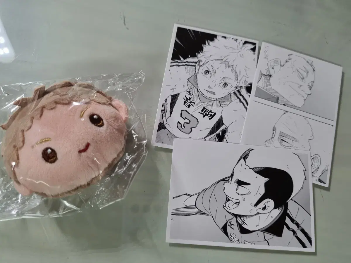 New Year's Sharing Event) Haikyuu Yaku Nuigurumi Hairpin Chronicle photocard Sharing